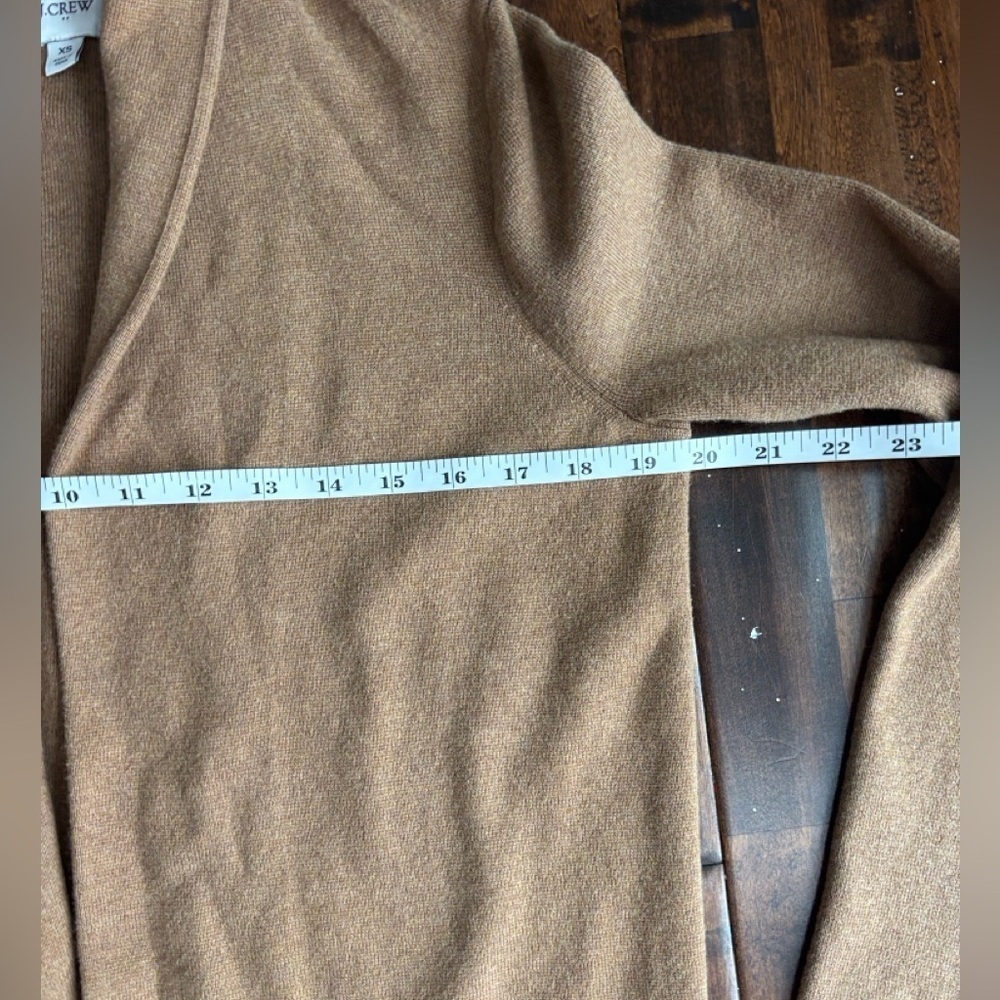 J. Crew Women's Brown Open Front Blazer - Picture 6 of 7